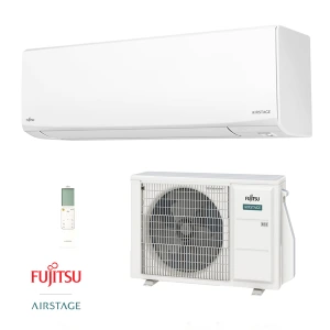 Fujitsu Airstage ASEH12KJCAL/AOEH12KJCA – Хиперинверторен климатик 12000 BTU, клас A+++