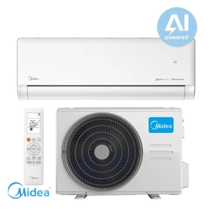 Midea Solstice EZ-12RD6-I/EZ-12RD6H-O – Инверторен климатик с AI, WiFi, 12000 BTU, клас A+++