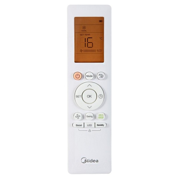 Midea Oasis Plus Nordic MSOPBU-09HRFN8-QRE3GW – Хиперинверторен климатик 9000 BTU, Wi-Fi, клас A+++